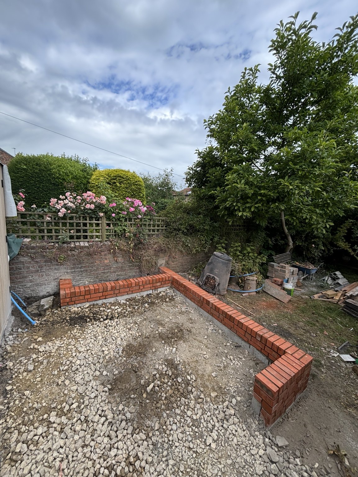 New build brickwork project